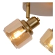 lafabryka.pl Plafon gold 3xE14 spot BJORN 77979/13/02 Lucide